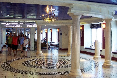 Photo of Roman lounge area goes here.