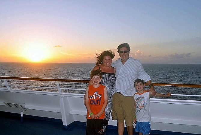 Photo of Dinnigans at sunset onboard Carnival Splendor goes here.*