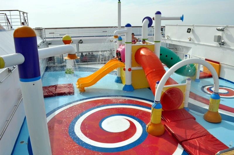 Photo of water splash area for young children on Carnival Splendor goes here.*