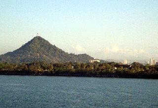 Photo of scenery on Pacific side of the canal goes here.