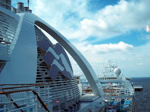 Photo of Exterior of Ruby Princess Goes here.