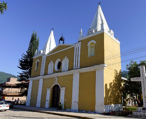 Photo of San Juan Baptista Church goes here.