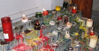 Photo of candles goes here.