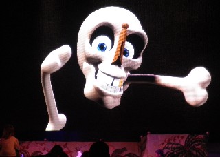 Photo of talking skull goes here.