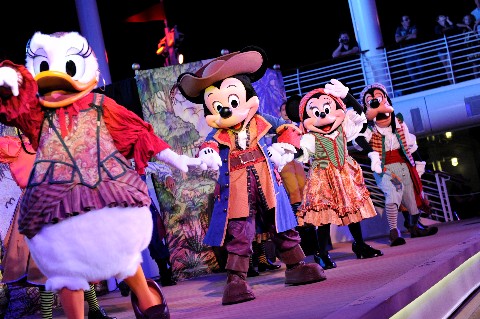 Photo of Mickey's Pirates in the Caribbean goes here.