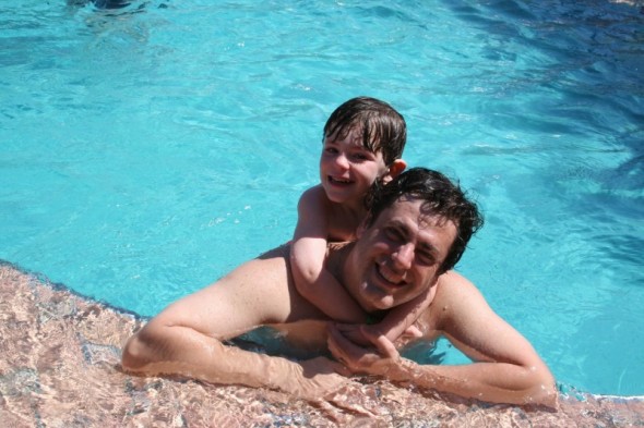 Photo of Joe and Jack goes here.
